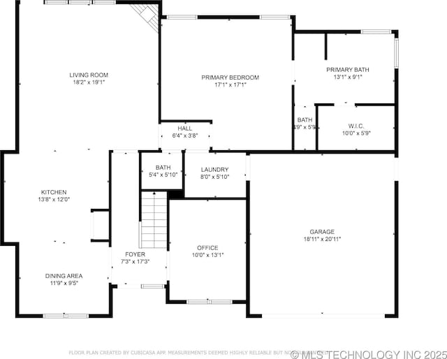 9401 N 95th E Pl, Owasso, OK 74055 - home floor plan