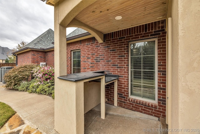 view of patio / terrace with cooling unit