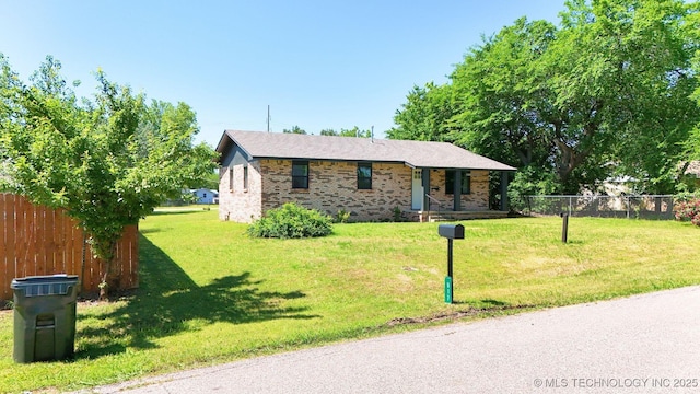 917 Fairway, Sulphur, OK 73086 - view of front of house with brick siding