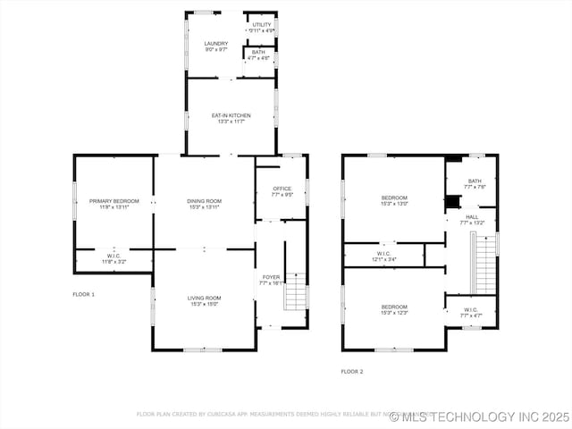 1032 E Mcleod Ave, Sapulpa, OK 74066 - view of floor plan / room layout