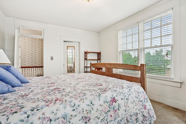 1032 E Mcleod Ave, Sapulpa, OK 74066 - bedroom with carpet and a textured ceiling