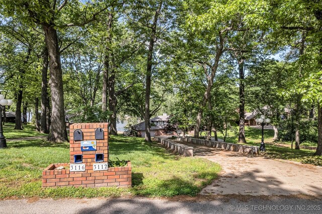 3112 Shore Dr, Grove, OK 74344 - view of home's community featuring view of scattered trees