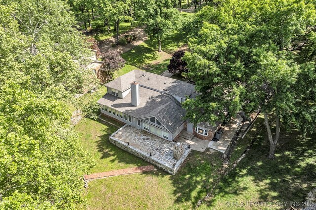3112 Shore Dr, Grove, OK 74344 - aerial view of property and surrounding area