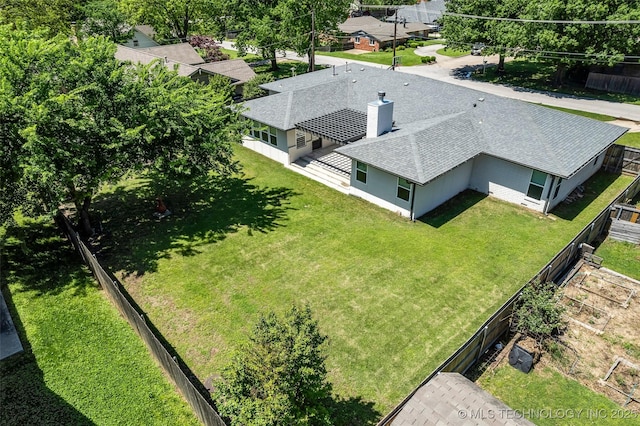 3130 E 47th St, Tulsa, OK 74105 - view from above of property