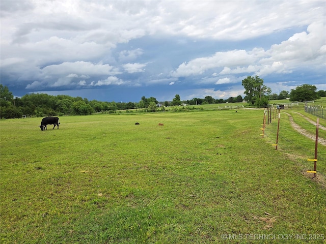35530 W 261st St, Bristow, OK 74010 - surrounding community featuring a view of rural / pastoral area