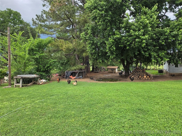 35530 W 261st St, Bristow, OK 74010 - view of grassy yard