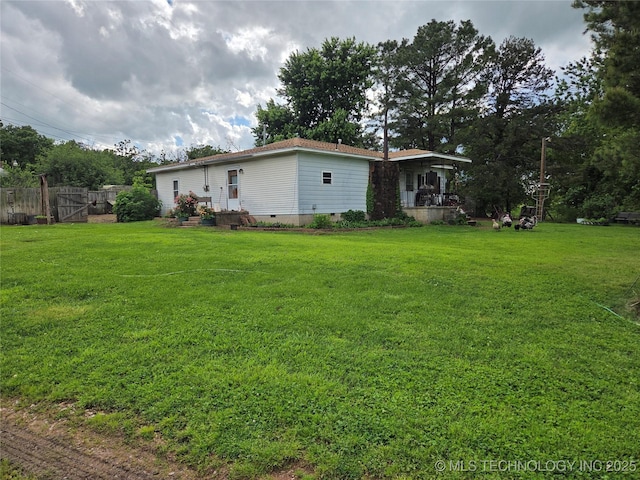 35530 W 261st St, Bristow, OK 74010 - view of yard