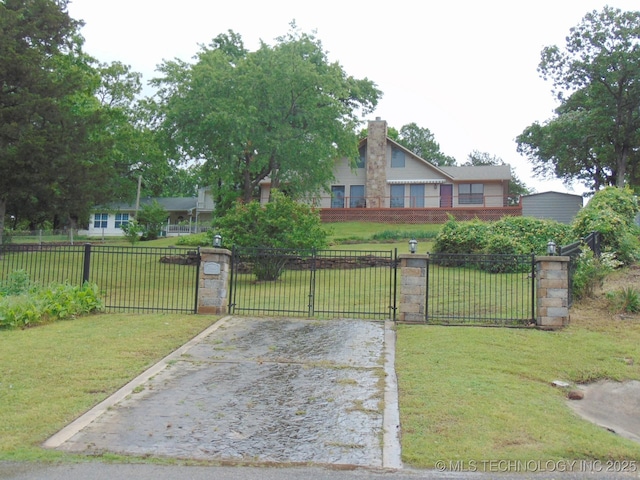 view of gate