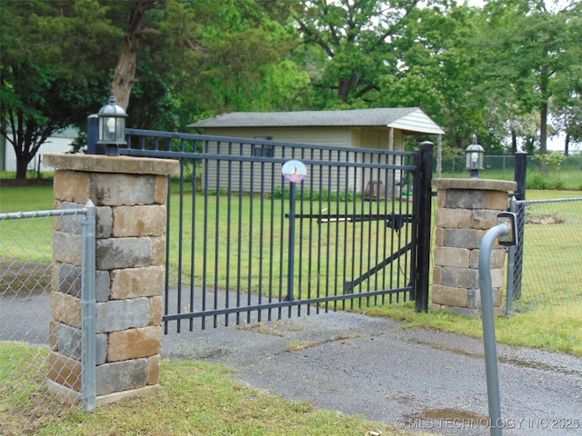 view of gate