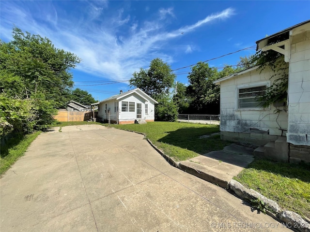 view of yard