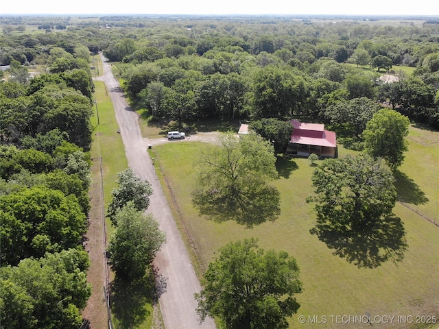 401051 W 2480th Rd, Bartlesville, OK 74006 - drone / aerial view