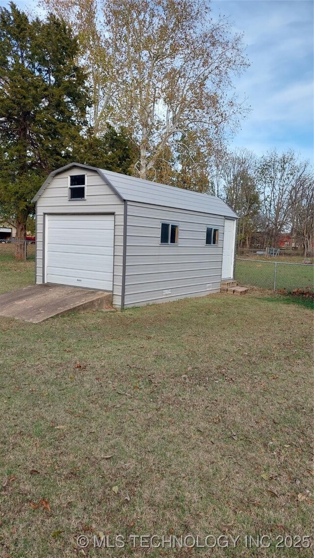 1601 S 165th W Ave, Sand Springs, OK 74063 - view of detached garage
