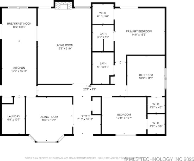 1901 W Indianola St, Broken Arrow, OK 74012 - floor plan / room layout