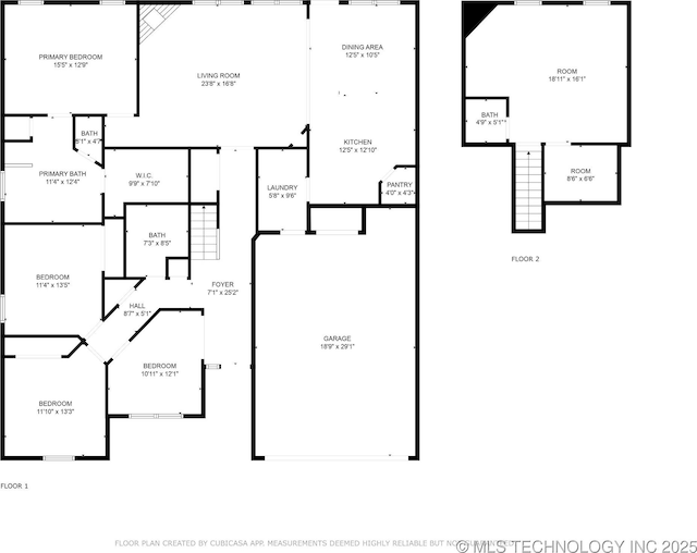 4025 S 217th E Ave, Broken Arrow, OK 74014 - floor plan / room layout