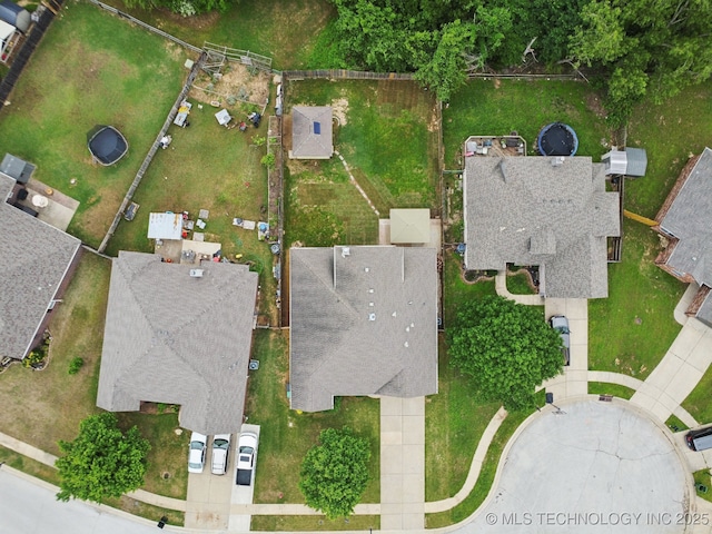 4025 S 217th E Ave, Broken Arrow, OK 74014 - drone / aerial view