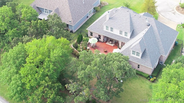 1310 N Northridge Ct, Sand Springs, OK 74063 - view from above of property