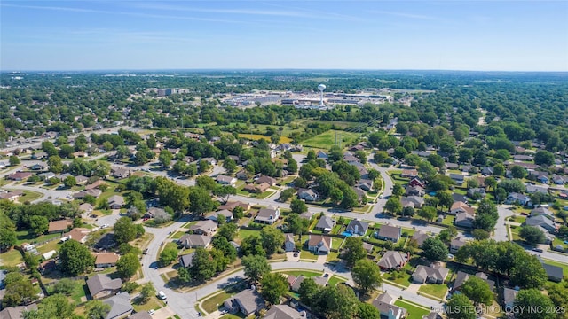 aerial view of property and surrounding area