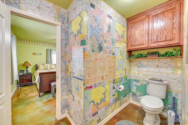 1694 Boat Ramp Rd, Kingston, OK 73439 - bathroom with toilet