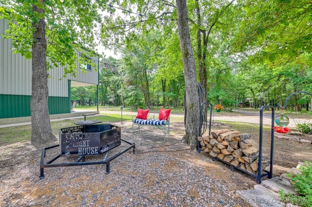 1694 Boat Ramp Rd, Kingston, OK 73439 - view of patio