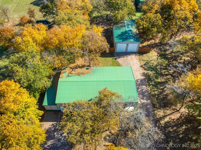 1694 Boat Ramp Rd, Kingston, OK 73439 - aerial view of property and surrounding area
