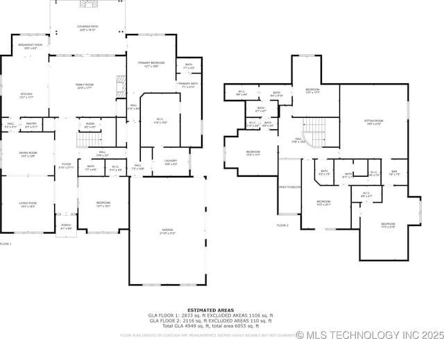 3661 S Lewis Ave, Tulsa, OK 74105 - property floor plan