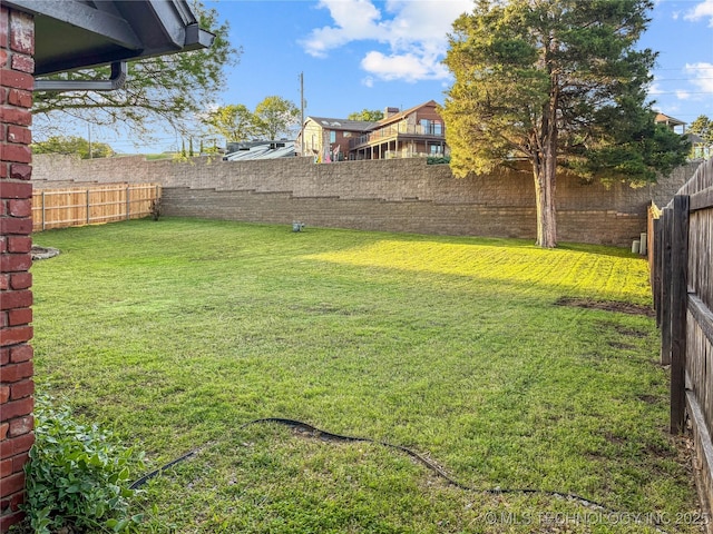 view of yard