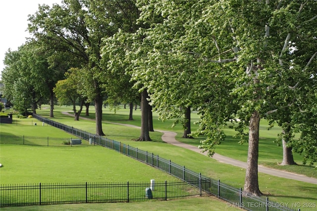view of property's community