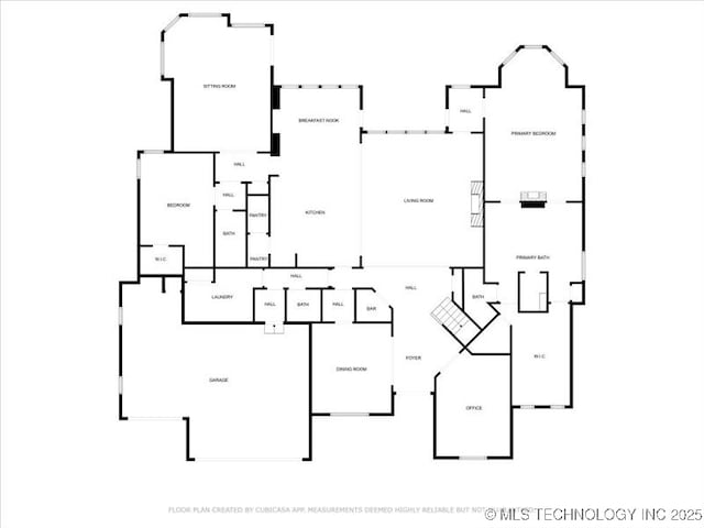 4301 S Mimosa Ave, Broken Arrow, OK 74011 - home floor plan