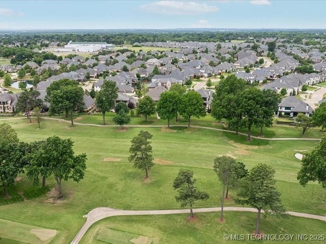4301 S Mimosa Ave, Broken Arrow, OK 74011 - aerial view of residential area featuring a golf course