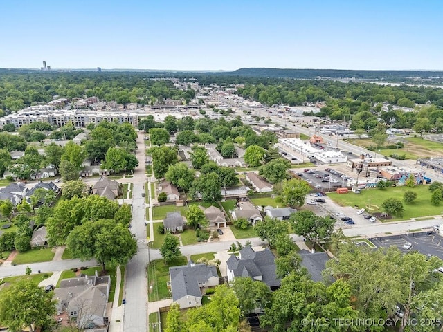 drone / aerial view
