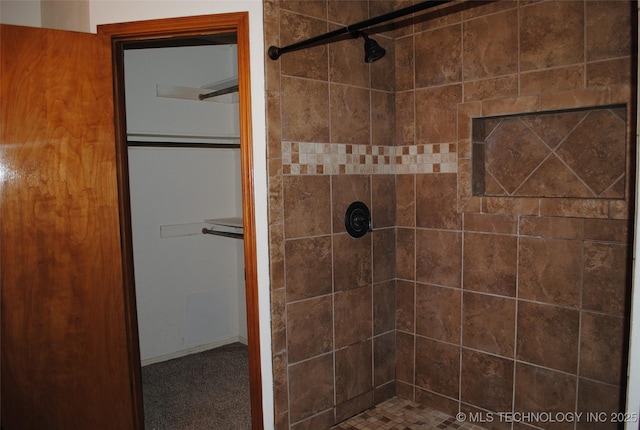 9908 S 95th E Ave, Broken Arrow, OK 74133 - bathroom with a tile shower