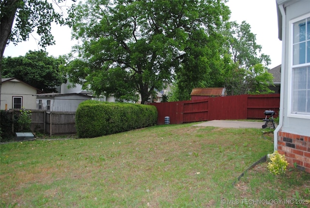 9908 S 95th E Ave, Broken Arrow, OK 74133 - view of yard featuring a patio