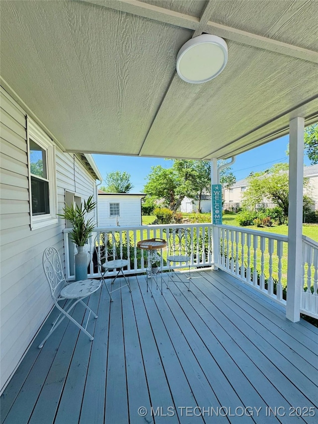 3922 S Norfolk Ave, Tulsa, OK 74105 - view of porch