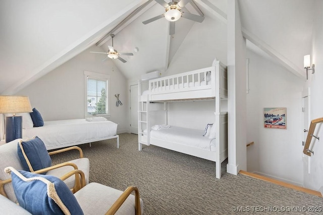 43 Center Ln S, Carlton Landing, OK 74432 - bedroom with carpet floors and a ceiling fan