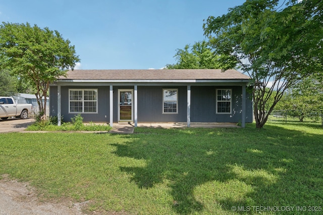 view of front of home with covered porch