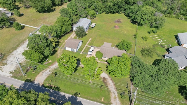 aerial overview of property's location