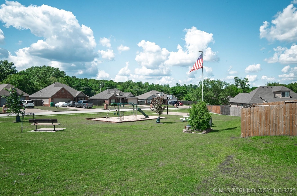 view of home's community with a residential view
