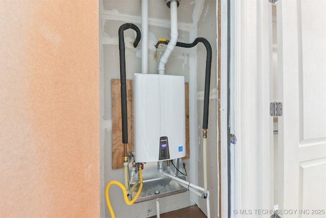 utilities featuring water heater