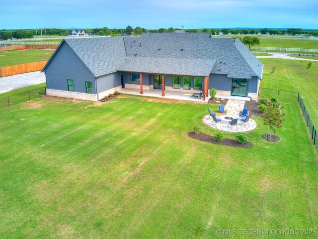 3241 E 171st St S, Bixby, OK 74008 - aerial view of property and surrounding area
