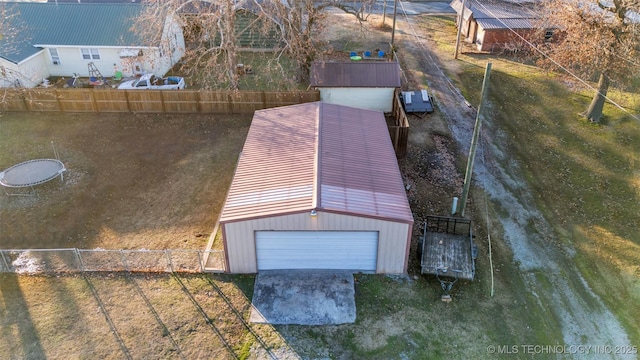 410 W B J Tunnell, Miami, OK 74354 - aerial view of property and surrounding area