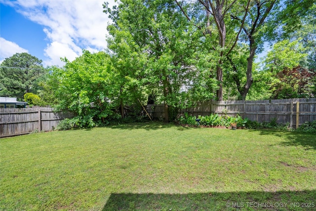 3478 S Gary Ave, Tulsa, OK 74105 - view of yard