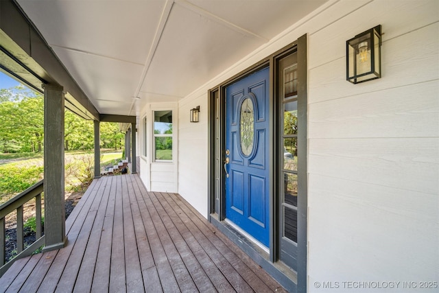 1001 County Road 2265, Skiatook, OK 74070 - wooden terrace with a porch