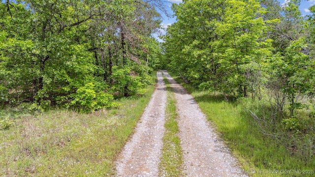1001 County Road 2265, Skiatook, OK 74070 - view of street with a view of trees