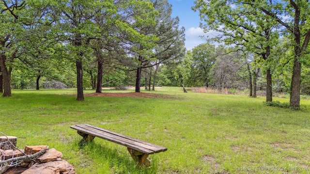 1001 County Road 2265, Skiatook, OK 74070 - view of grassy yard