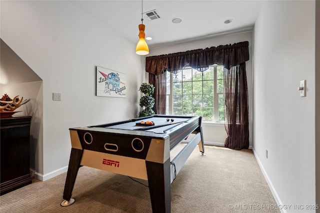 4728 S Atlanta Pl, Tulsa, OK 74105 - game room featuring light colored carpet and baseboards