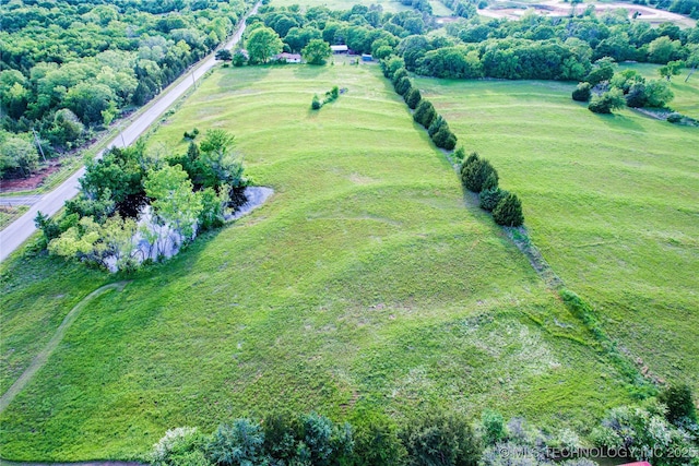 34047 W 191st St S, Bristow, OK 74010 - overview of rural landscape