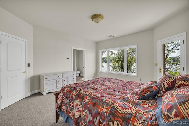 32290 S 630th Rd, Jay, OK 74346 - bedroom featuring multiple windows, carpet flooring, baseboards, and access to outside