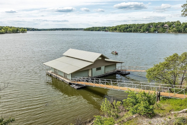 32290 S 630th Rd, Jay, OK 74346 - dock featuring a water view