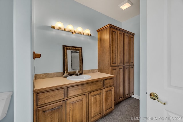 32290 S 630th Rd, Jay, OK 74346 - bathroom with toilet and vanity