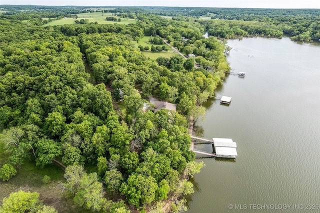 32290 S 630th Rd, Jay, OK 74346 - bird's eye view of a large body of water and a forest